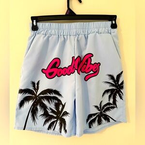 Romwe Print Shorts